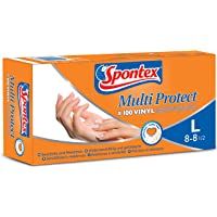 Spontex 0099-8 guantes desechables tamaño Vinilo 8-8